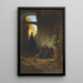 Orienten - Carl Spitzweg — inramlat konstverk på väggen