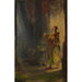 Reproduktion av målningen Rue au Caire, Turk hittar en ros - Carl Spitzweg