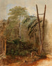 Studie av ett skogigt landskap - Carl Spitzweg — vy av konstverket