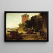 Le vieux commandant de la forteresse - Carl Spitzweg — inramlat konstverk på väggen