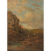 Reproduktion av målningen liten landskap med herde - Carl Spitzweg