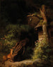 Le chasseur - Carl Trost — vy av konstverket