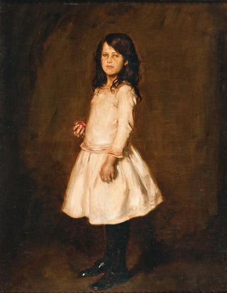 Carl Von Marr - Ruth Standing in a White Dress.webp