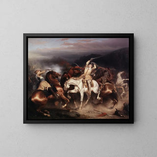 Carl Wahlbom - King Gustav II Adolf of Sweden at Stuhm.webp