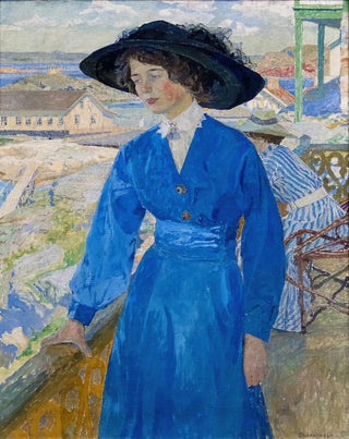 Carl Wilhelmson - Girl in Blue.webp