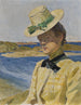 Mademoiselle Agnès Cleve - Carl Wilhelmson — vy av konstverket