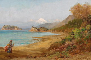 Carl Wuttke - Pilgrim on Route to Mount Fuji.webp
