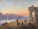 Palazzo Borromeo på Isola Bella vid Maggiore-sjön - Carlo Bossoli — vy av konstverket