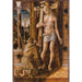 Reproduktion av målningen av Saint François som samlar Kristi blod - Carlo Crivelli