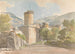 Fondi Il Castello - Carlo Labruzzi — vy av konstverket