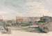 Le Colisée depuis le mont Caelius avec l'arc de Constantin et une vue du Forum, Rome - Carlo Labruzzi — vy av konstverket