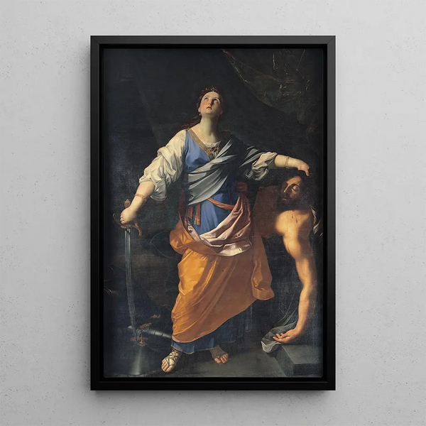 Judith - Carlo Maratti — inramlat konstverk på väggen