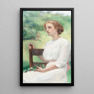 Caroline A Lord - Seated Woman Reflection.webp
