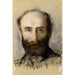 Reproduktion av målningen Auguste Baily 1856-1908 bror till konstnären - Caroline Baily