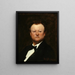 Jean-François Berthelier 1830-1888 sångare - Carolus-Duran — inramlat konstverk på väggen