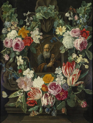 Carstian Luyckx - Allegory of Time in the wreath of flowers.webp