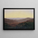 Monts des Géants Riesengebirge - Caspar David Friedrich — inramlat konstverk på väggen