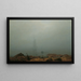 Plage Marine dans le Brouillard - Caspar David Friedrich — inramlat konstverk på väggen