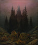 La Croix dans les montagnes - Caspar David Friedrich — vy av konstverket