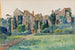 Château de Compton, Devonshire, England - Cass Gilbert — vy av konstverket