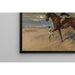 Reproduktion av målningen Cavalier sur la plage - Max Liebermann