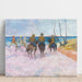 Reproduktion av målningen Cavaliers sur la plage (I) - Paul Gauguin