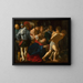 Le Christ portant la croix - Cecco del Caravaggio — inramlat konstverk på väggen
