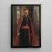 Cardinal Mercier - Cecilia Beaux — inramlat konstverk på väggen