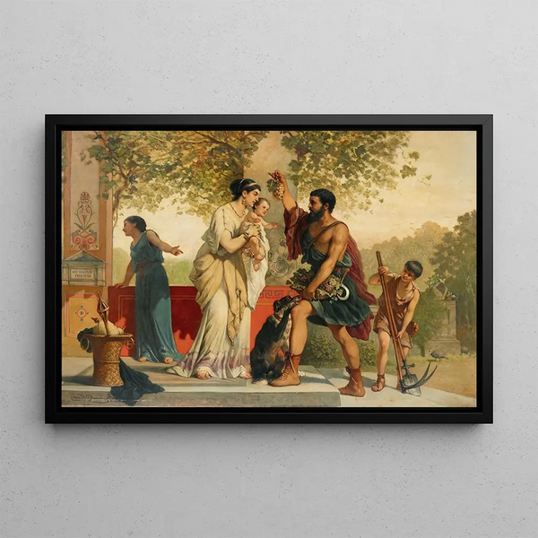 Cesare Dellacqua - The Grape Harvest in Pompei.webp