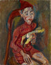 Barn med en leksak - Chaïm Soutine — vy av konstverket
