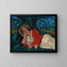 La sieste - Chaïm Soutine — inramlat konstverk på väggen