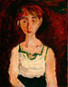 Liten flicka - Chaïm Soutine — vy av konstverket