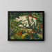 Maison de Clamart - Chaïm Soutine — inramlat konstverk på väggen