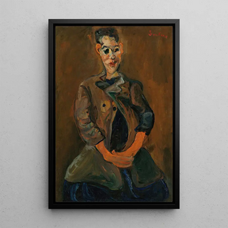 Cham Soutine - Portrait Dun Jeune Homme.webp