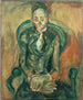 en sittande kvinna - Chaïm Soutine — vy av konstverket