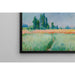Reproduktion av målningen av vetefält - Claude Monet