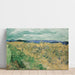 Reproduktion av målningen av vetefält med blåbär - Vincent van Gogh