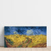 Reproduktion av målningen av vetefält med kråkor - Vincent van Gogh
