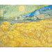 Reproduktion av målningen av vetefält bakom Saint-Paul-sjukhuset med en liehuggare - Vincent van Gogh