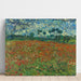 Reproduktion av målningen av vallmofält - Vincent van Gogh