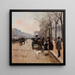 Champs-Élysées - Jean Braud — inramlat konstverk på väggen