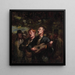gatumusikörer - Honor Daumier — inramlat konstverk på väggen