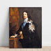 Reproduktion av målningen av Charles I, Englands kung av Anthony van Dyck