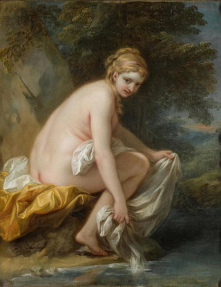 CharlesAndr van Loo - A Nymph At Her Bath.webp