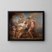 Bacchus och Ariane - Charles André van Loo — inramlat konstverk på väggen
