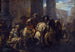 Bélisaire mendiant aux portes de Rome - Charles André van Loo — vy av konstverket