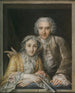 Porträtt av Philippe Coypel och hans maka - Charles-Antoine Coypel — vy av konstverket