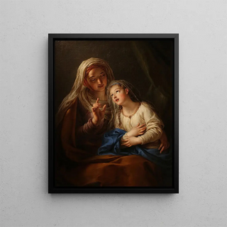 CharlesAntoine Coypel - The Education of the Virgin Mary.webp