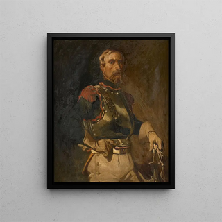 CharlesEdouard ArmandDumaresq - Portrait dofficier en cuirasse.webp