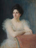 Mme Édouard Delaine - Charles-Lucien Landre — vy av konstverket